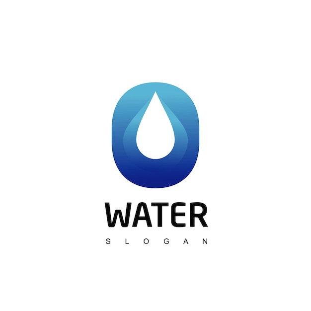 Plantilla de diseño de logotipo de agua