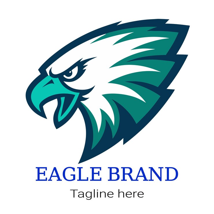 Plantilla de diseño de logotipo de águila