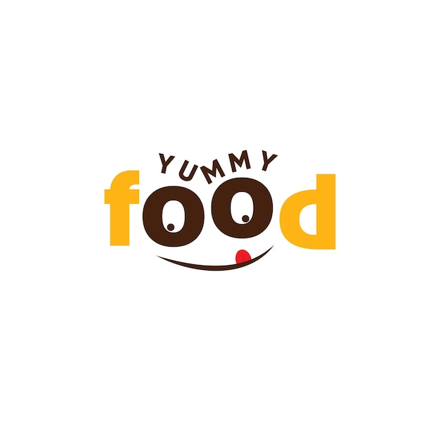 Plantilla de diseño de logotipo de alimentos
