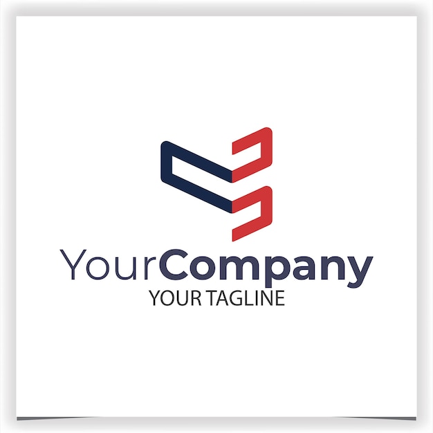 plantilla de diseño de logotipo angular vectorial