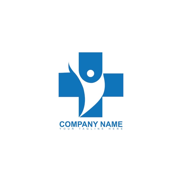 plantilla de diseño de logotipo de atención médica