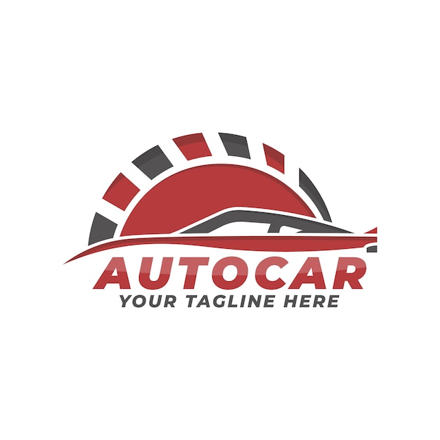 Plantilla de diseño de logotipo automotriz de automóvil diseño de ilustración de vector de logotipo de automóvil