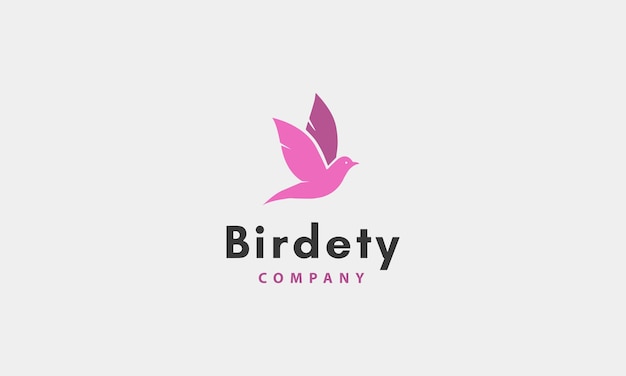 Plantilla de diseño de logotipo de aves