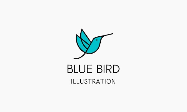 Plantilla de diseño de logotipo de aves