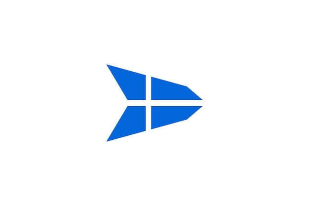 plantilla de diseño de logotipo de aviación creativa