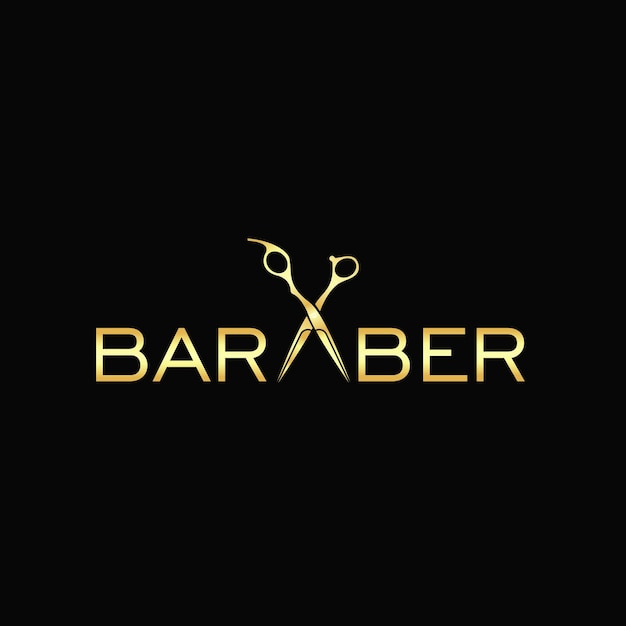 Plantilla de diseño de logotipo de barbería