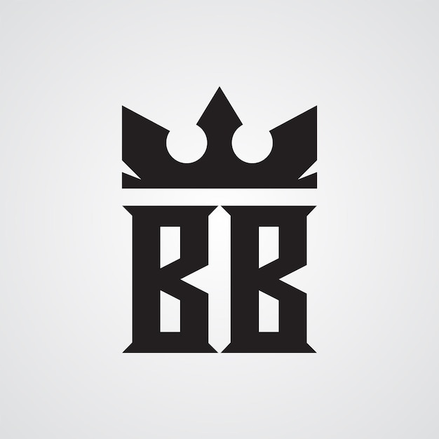 Plantilla de diseño de logotipo BB moderno Ilustración de vector libre de regalías