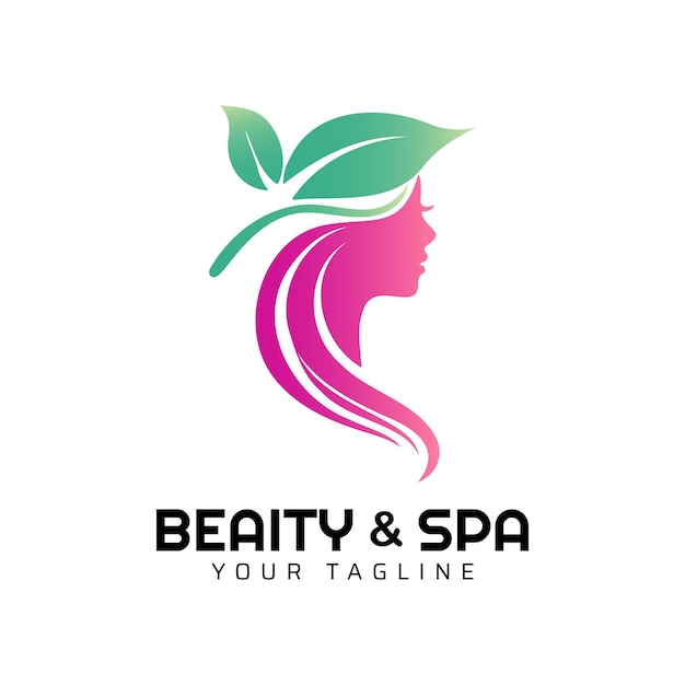 plantilla de diseño de logotipo de belleza y spa