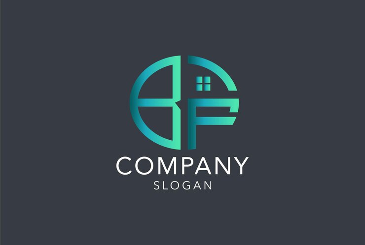 Vector plantilla de diseño de logotipo bf de letra inicial de monograma moderno