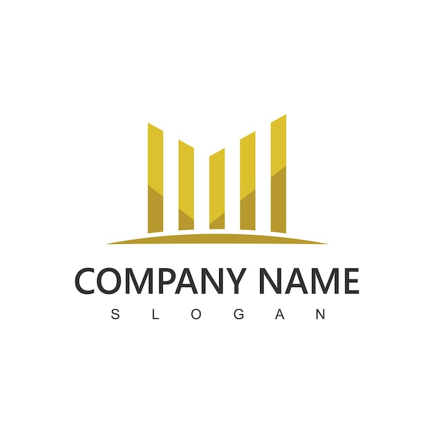 Plantilla de diseño de logotipo de bienes raíces