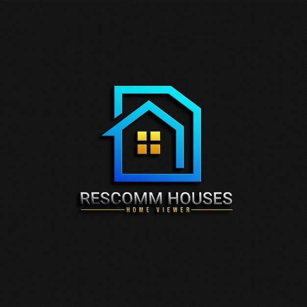 Plantilla de diseño de logotipo de bienes raíces