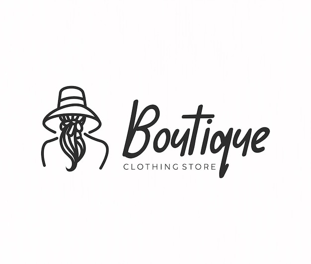 plantilla de diseño de logotipo de boutique