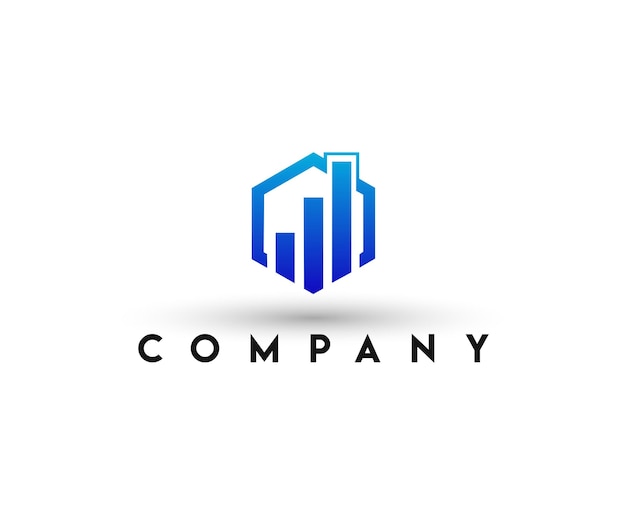 Plantilla de diseño de logotipo de Business Box Stats logotipo de edificio