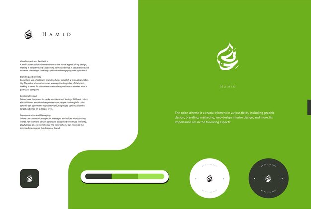 Plantilla de diseño de logotipo caligráfico escrito a mano en árabe en estilo minimalista