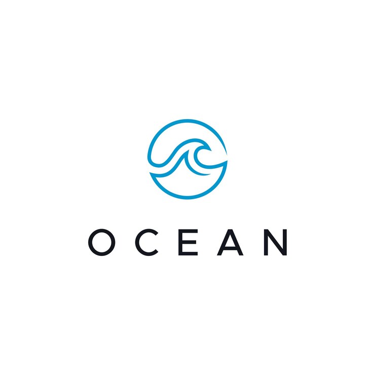 plantilla de diseño de logotipo de casa de mar logotipo premium
