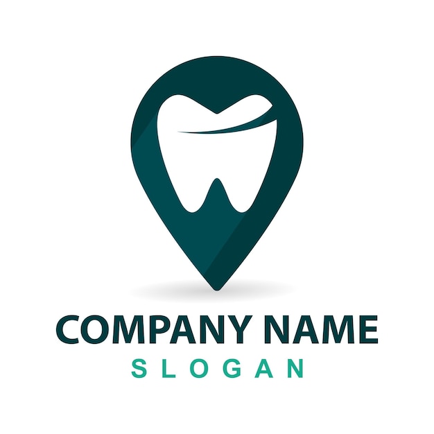 plantilla de diseño de logotipo de centro de clínica dental