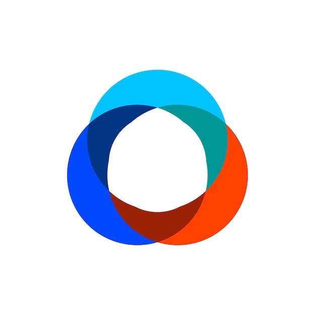 Plantilla de diseño de logotipo de Circle Swoosh