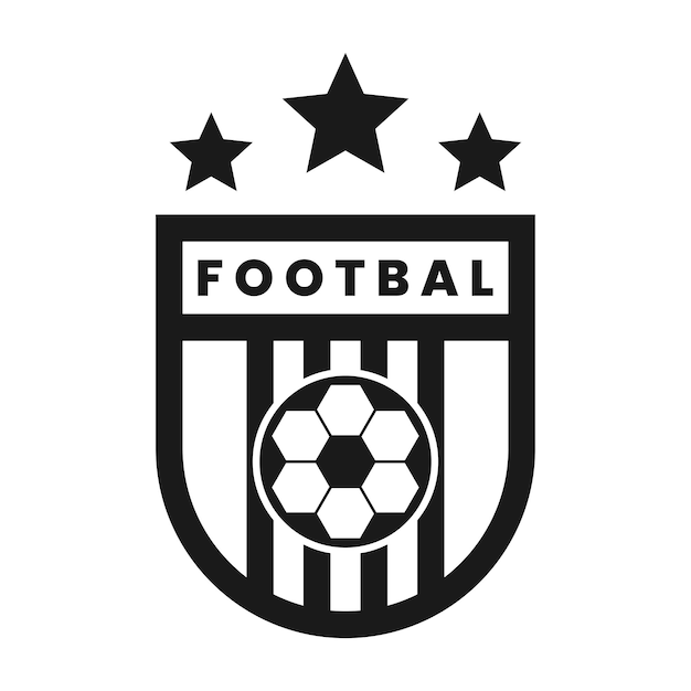 Plantilla de diseño de logotipo de club de fútbol