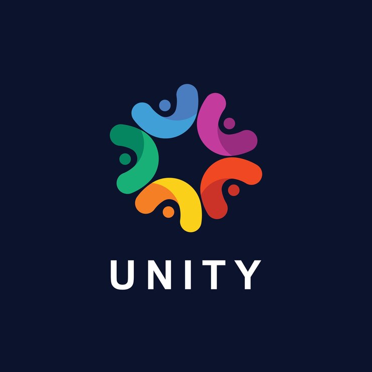 Vector plantilla de diseño de logotipo de la comunidad humana símbolo para el trabajo en equipo comunidad de grupo social