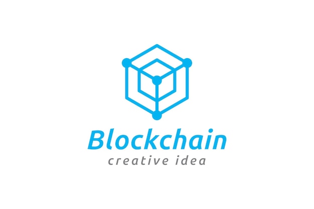 plantilla de diseño de logotipo de concepto de forma abstracta creativa