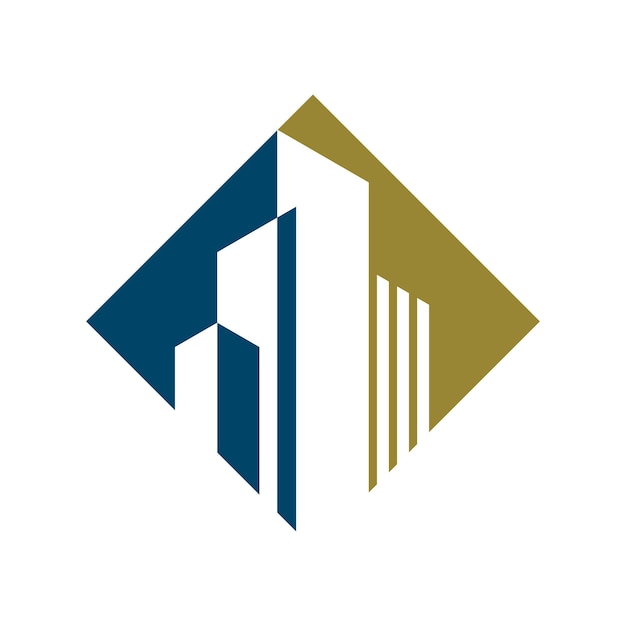 Plantilla de diseño de logotipo de construcción