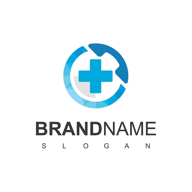 Plantilla de diseño de logotipo de consultoría de salud