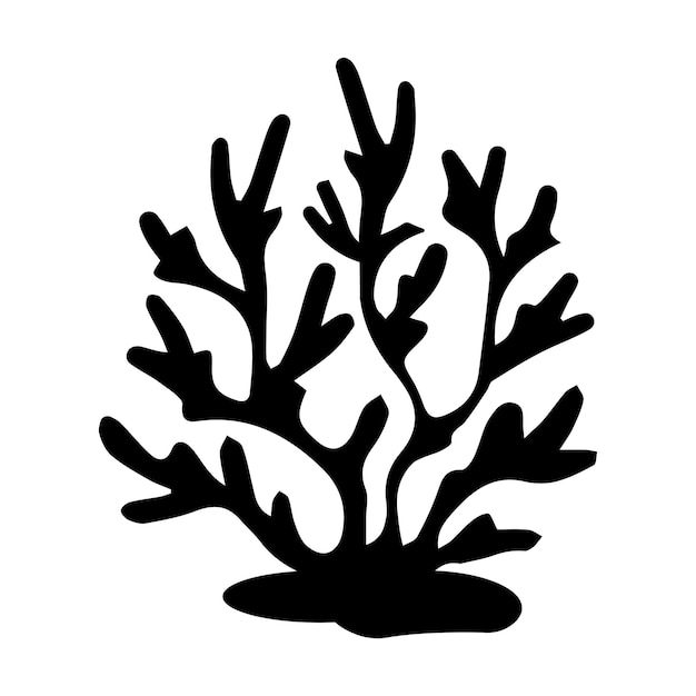 plantilla de diseño del logotipo Coral