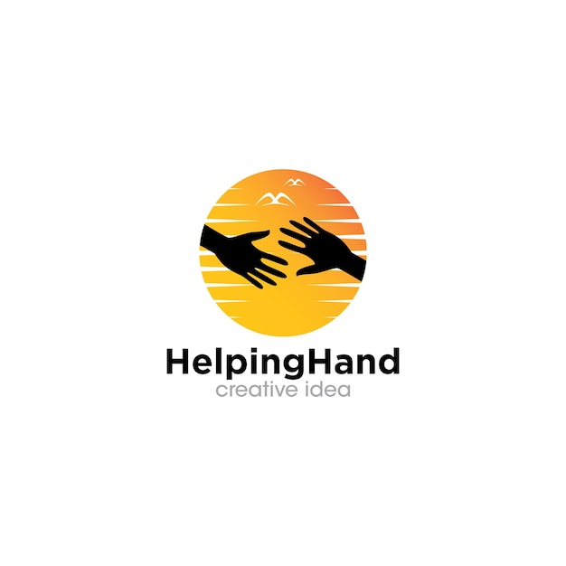 Plantilla de diseño de logotipo de Creative Care Concept