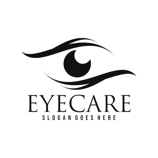 Vector plantilla de diseño de logotipo de creative eye concept