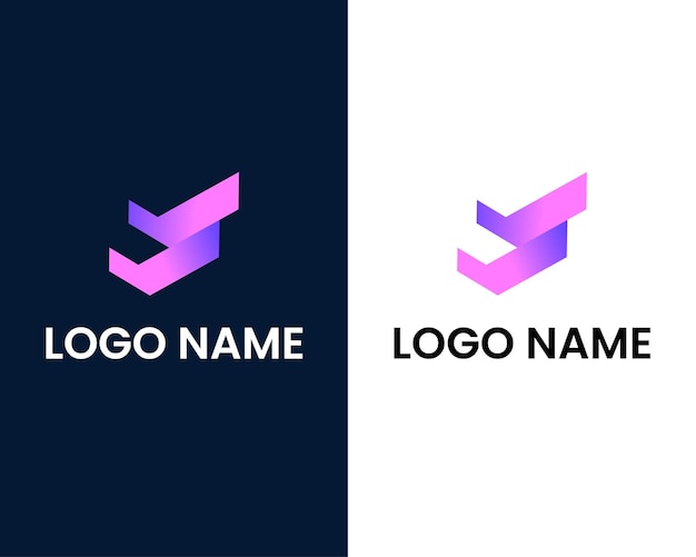 Plantilla de diseño de logotipo creativo letra w