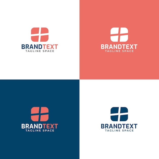 Plantilla de diseño de logotipo creativo de letra x