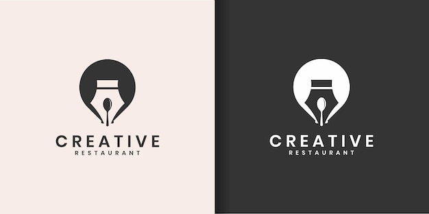 Plantilla de diseño de logotipo creativo.