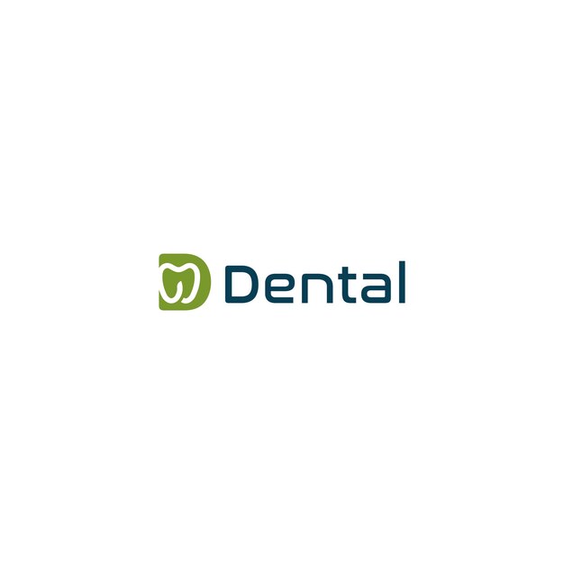 Vector plantilla de diseño de logotipo dental