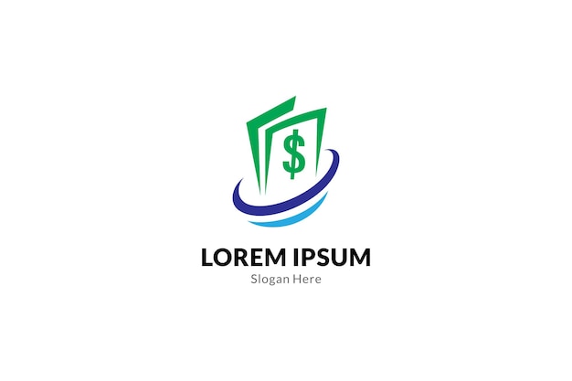 Plantilla de diseño de logotipo de dinero