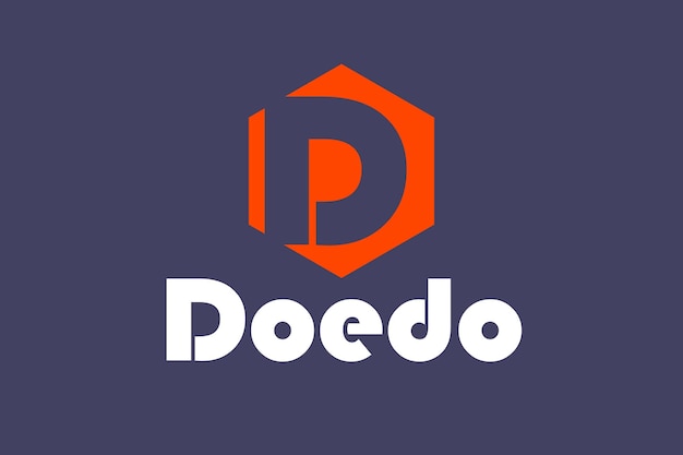 Vector plantilla de diseño de logotipo doedo.