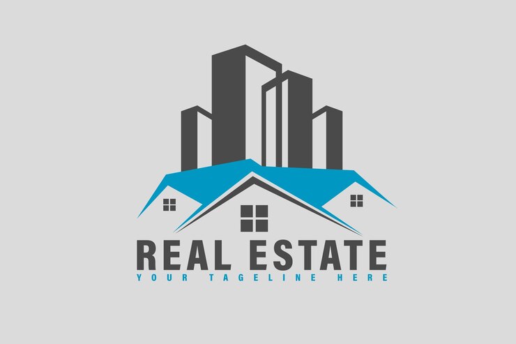 Plantilla de diseño de logotipo de edificio inmobiliario.