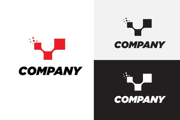 Vector plantilla de diseño de logotipo de empresa corporativa