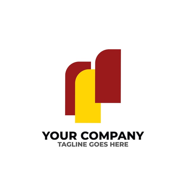 Plantilla de diseño de logotipo de empresa creativa