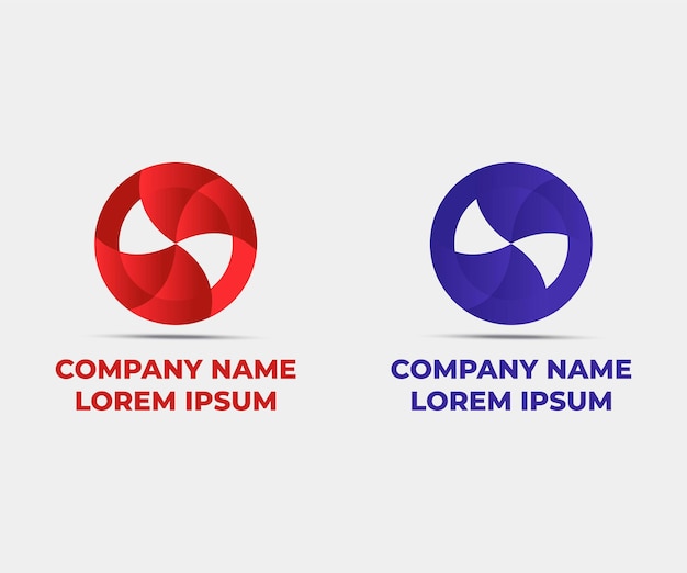 Vector plantilla de diseño de logotipo de empresa