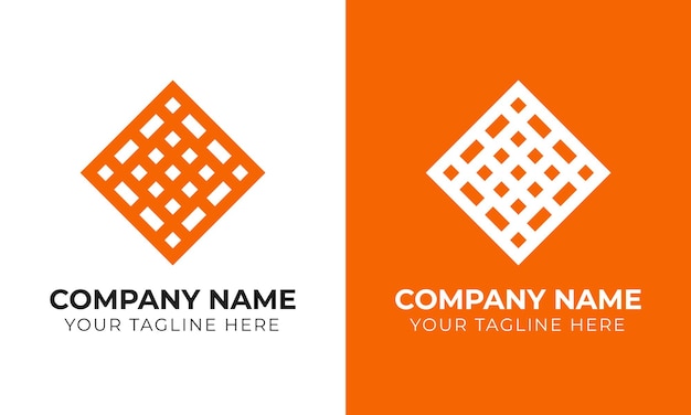 Plantilla de diseño de logotipo empresarial abstracto minimalista moderno corporativo