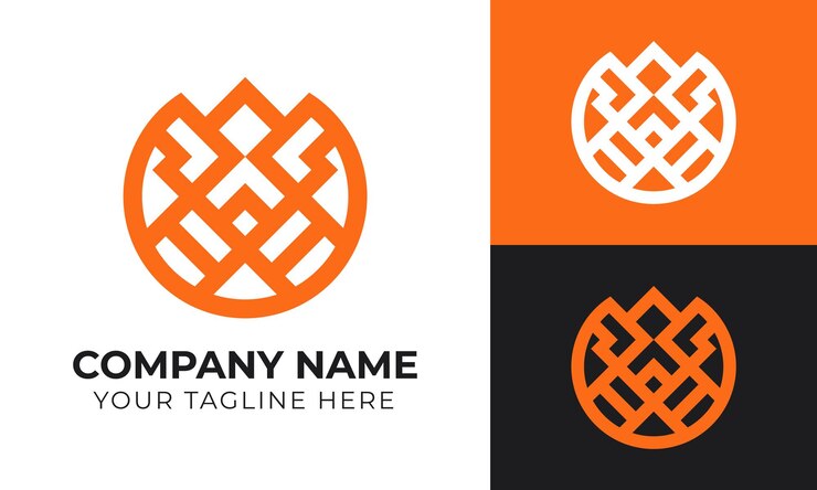 Vector plantilla de diseño de logotipo empresarial minimalista moderno corporativo creativo