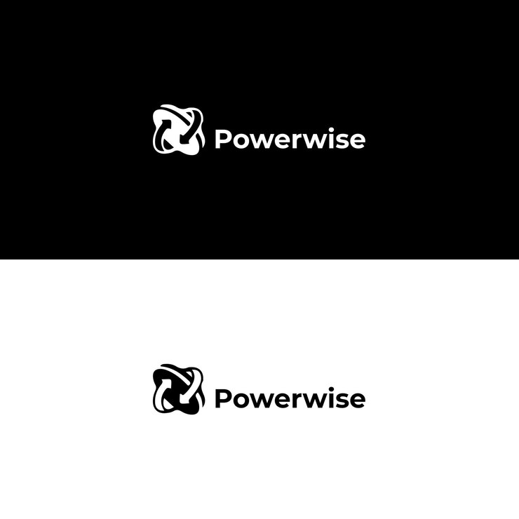 Plantilla de diseño de logotipo de energía