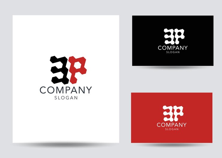 Vector plantilla de diseño de logotipo ep de letra inicial de monograma moderno
