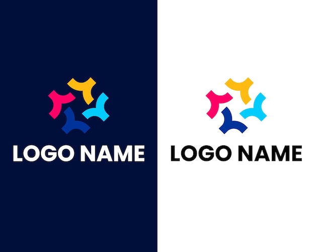 Vector plantilla de diseño de logotipo de equipo de letra y y z