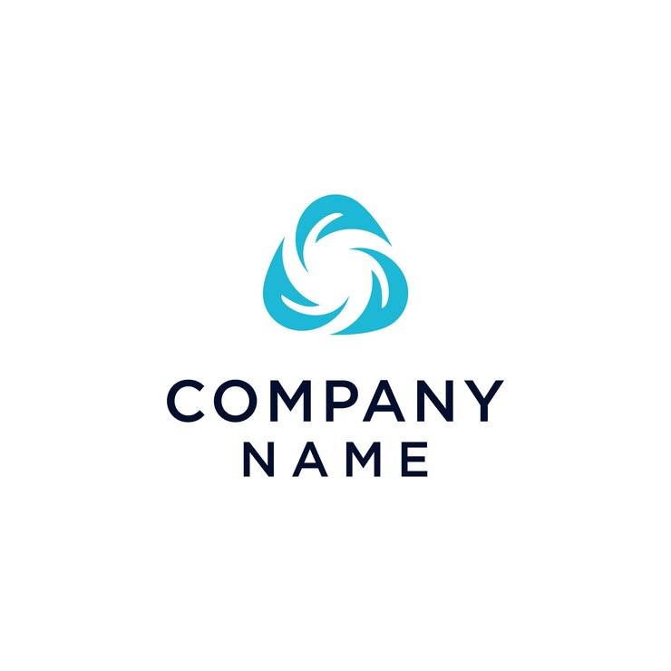 Plantilla de diseño de logotipo de FF