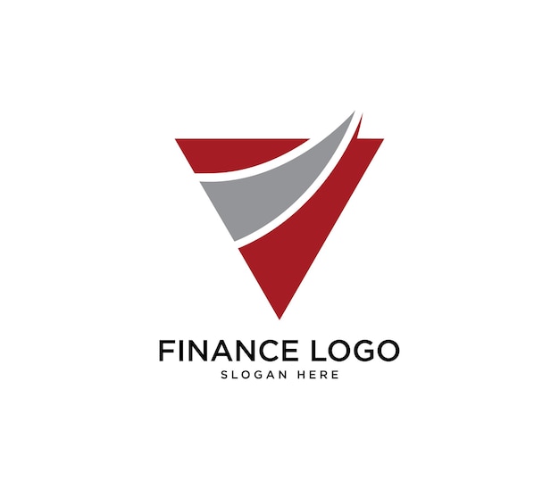 Plantilla de diseño de logotipo de finanzas