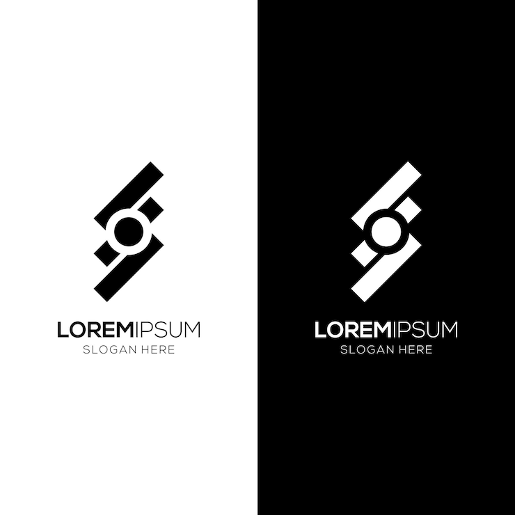 Vector plantilla de diseño de logotipo geométrico elegante
