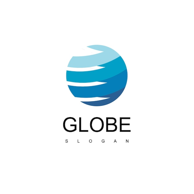 Plantilla de diseño de logotipo de globo