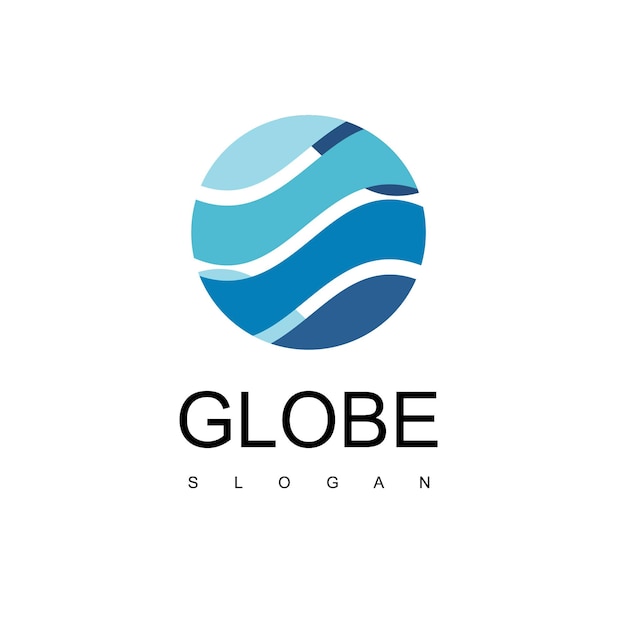 Plantilla de diseño de logotipo de globo