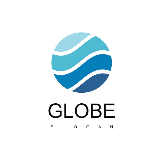 Plantilla de diseño de logotipo de globo